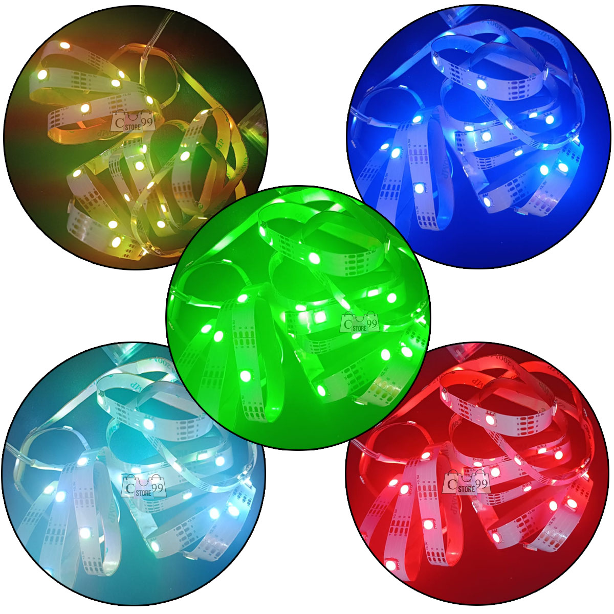 Miniatura 4 de Cinta Led Con pila  Tira De Luces 2m